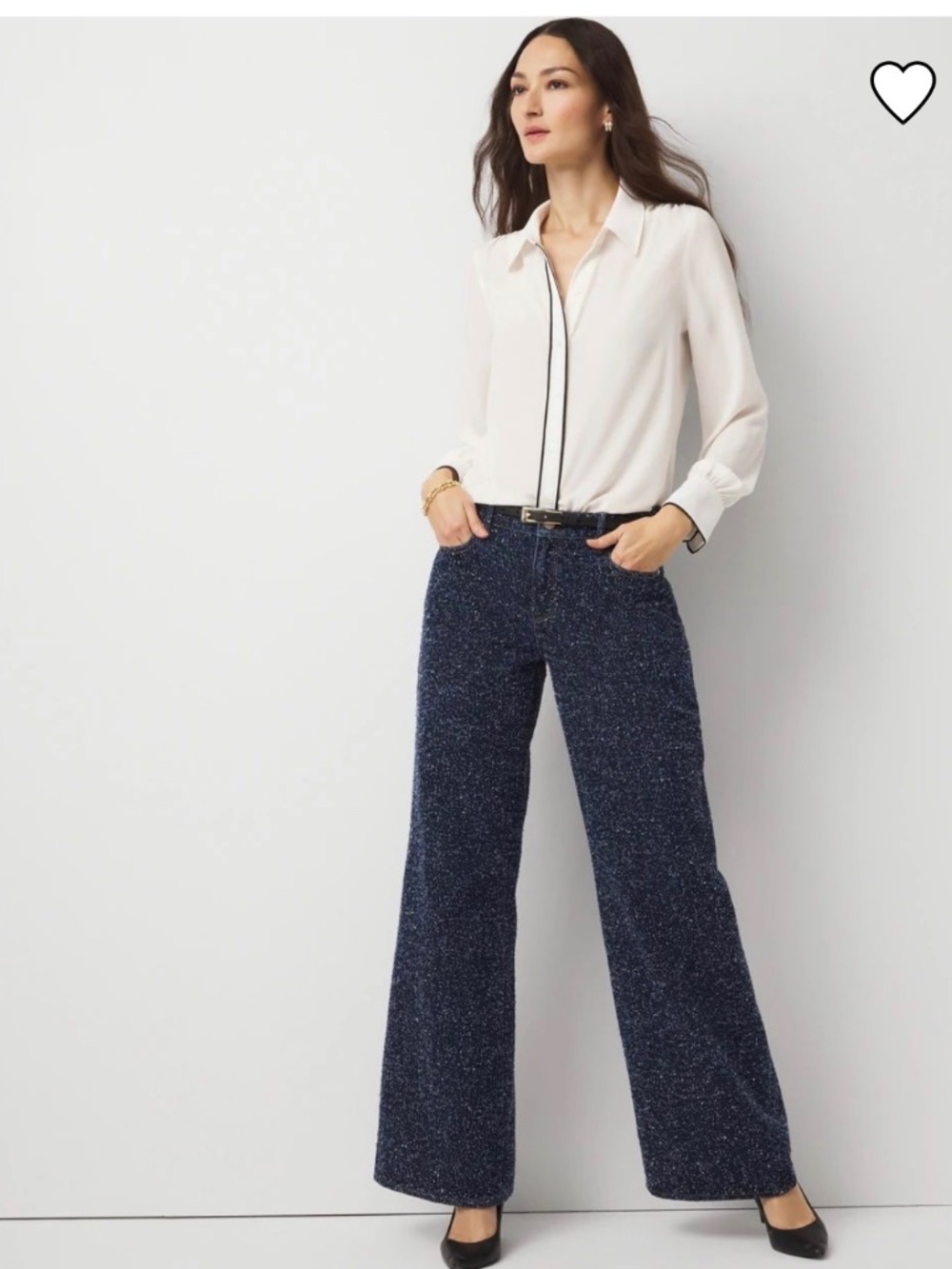 White house black market: size 12 boucle' jeans